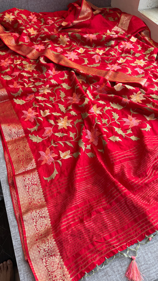 Embroidered Saree