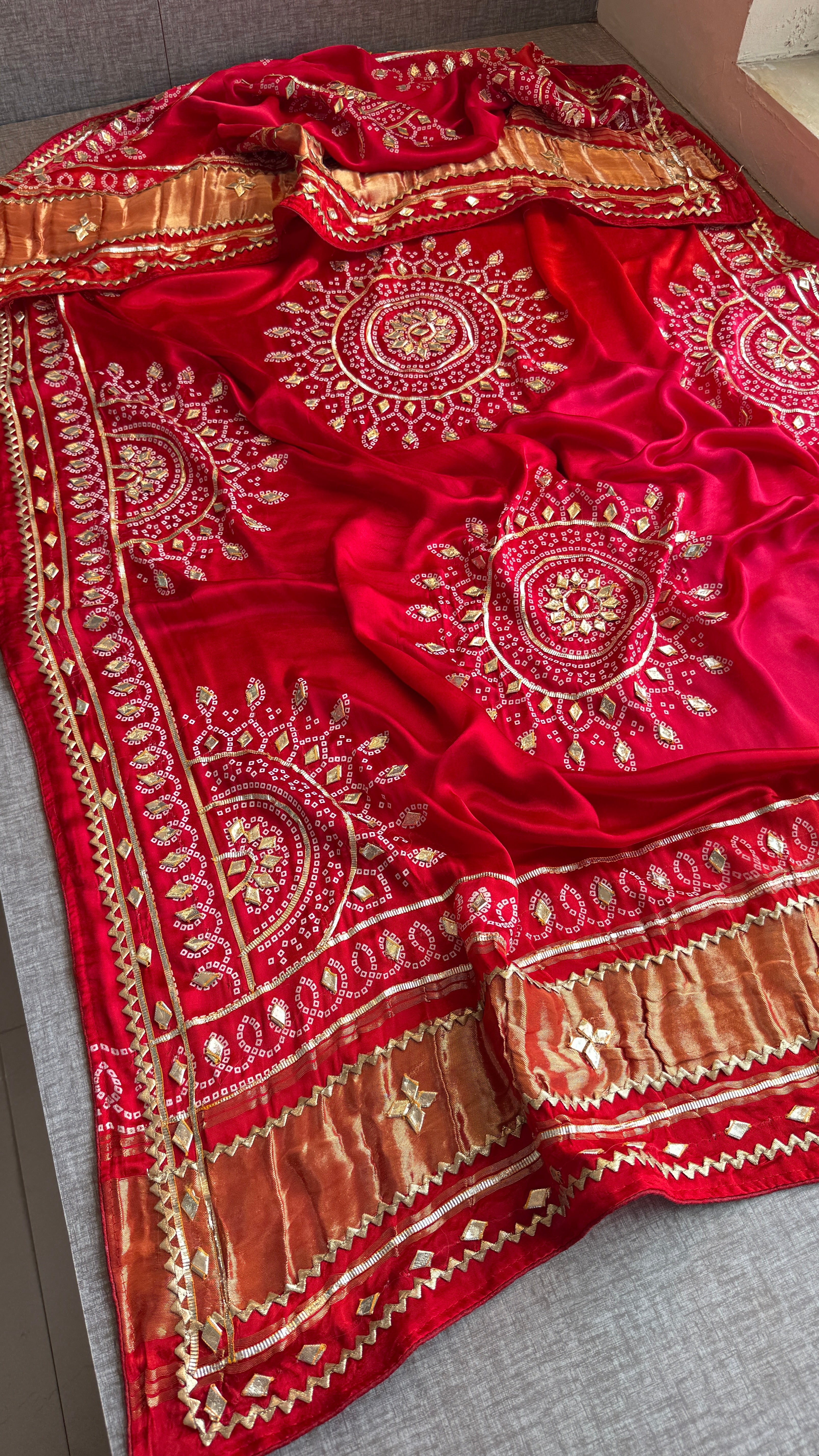 Pure Gajji Silk  Dupatta