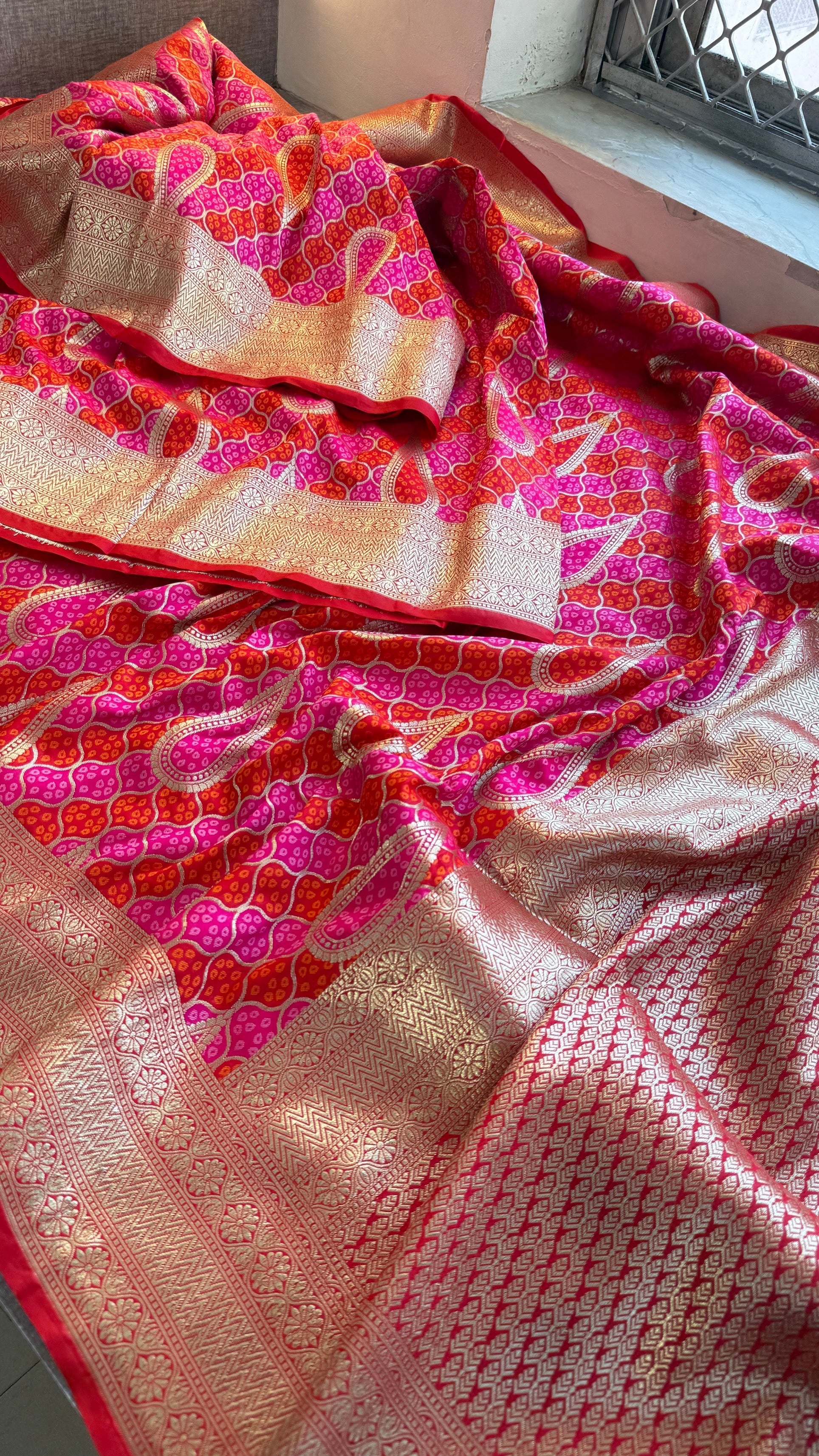 Soft Munga Silk Meena Banarasi Weaving Saree – Classic Royal Banarasi Elegance