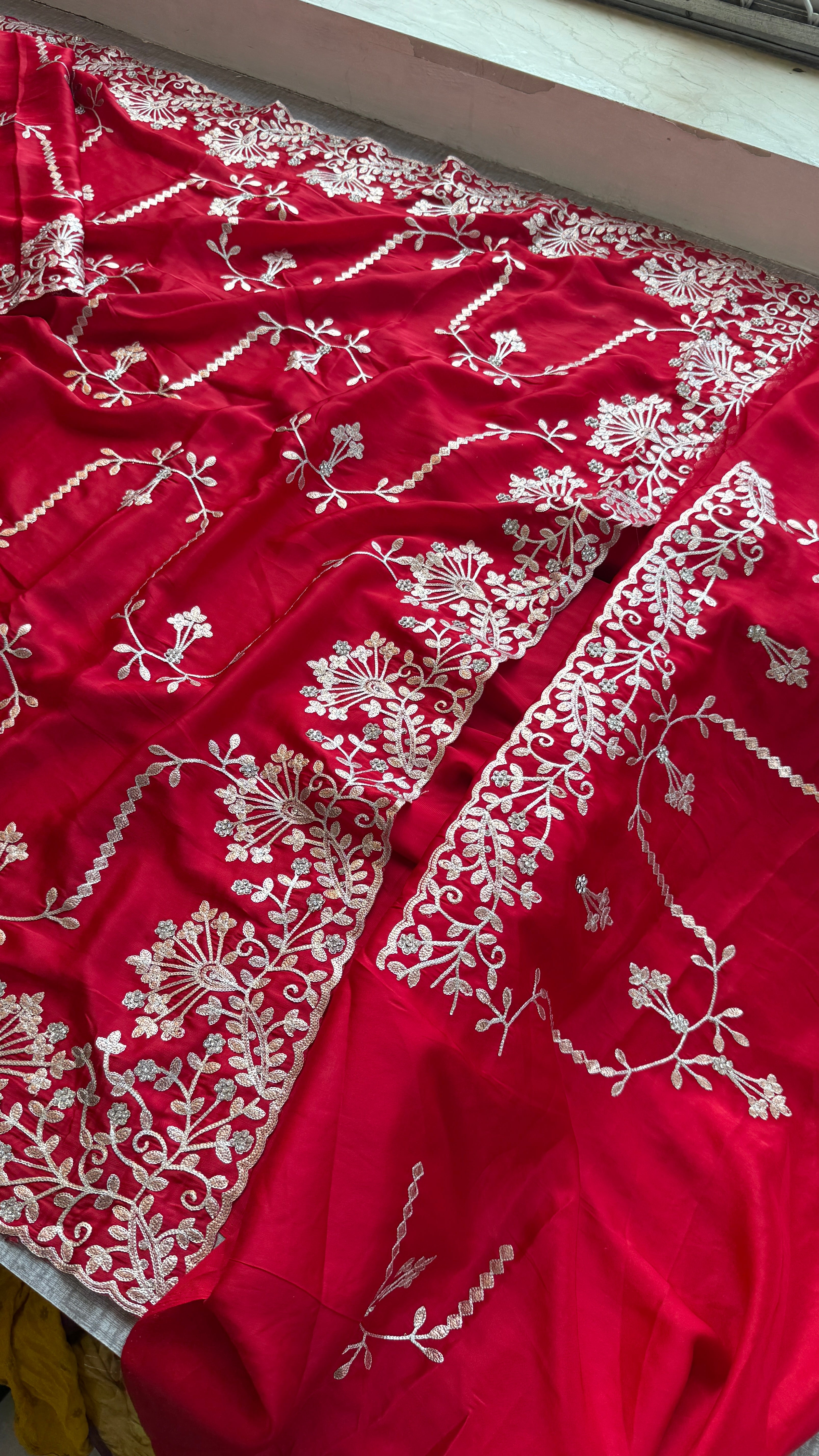 Pure Satin Silk Saree