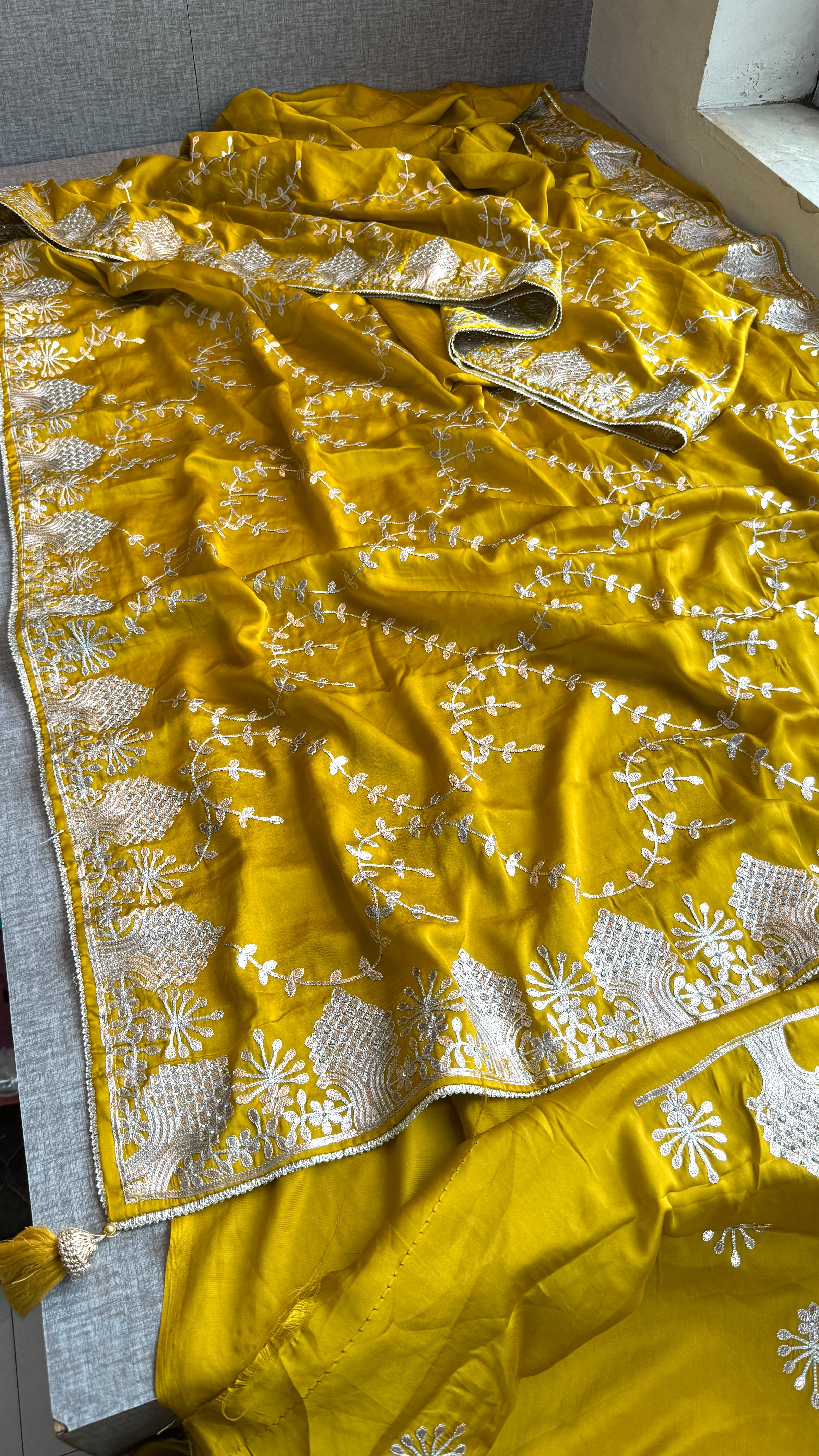 Pure Satin Silk Saree