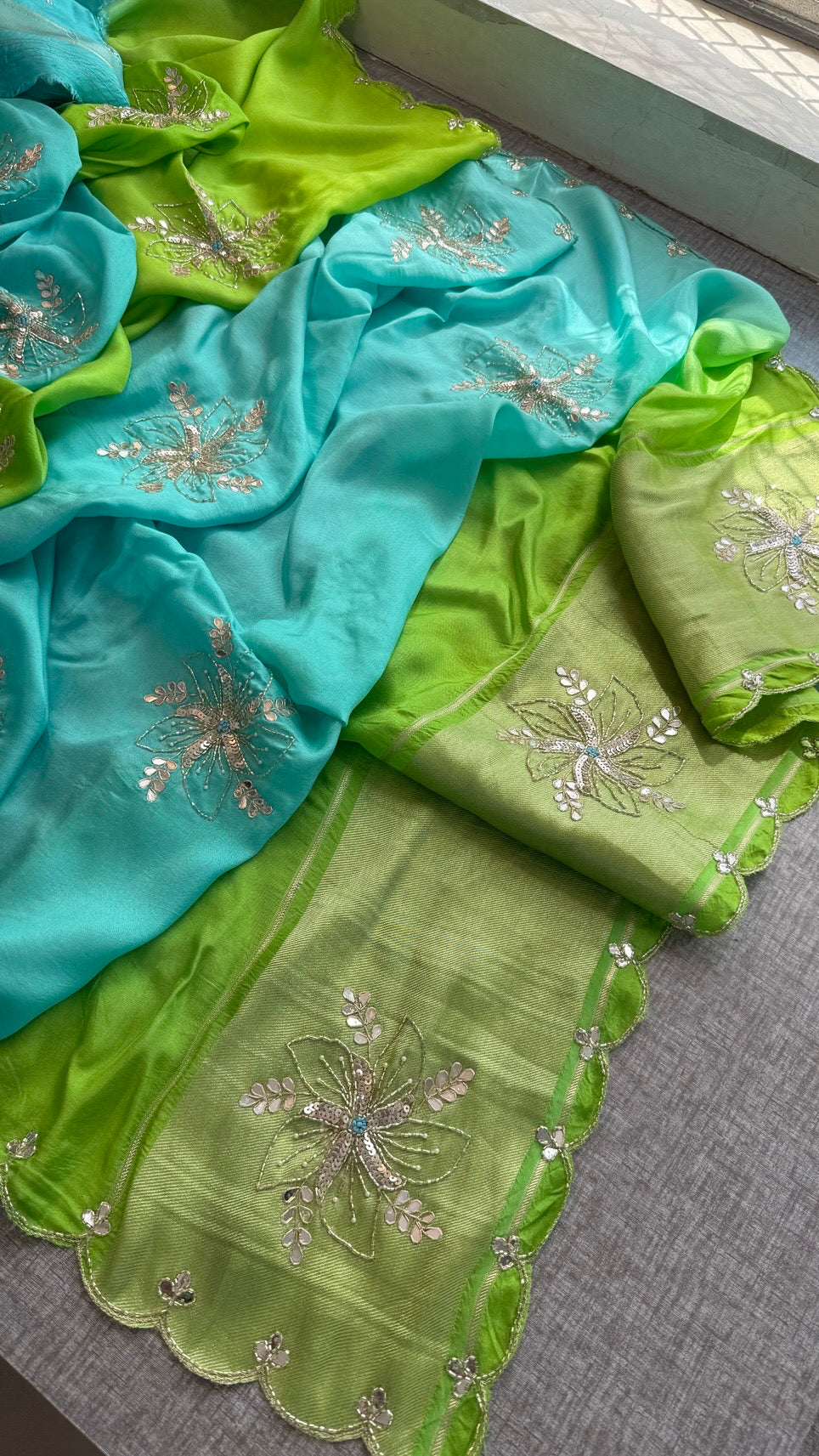 Pure munga silk Saree