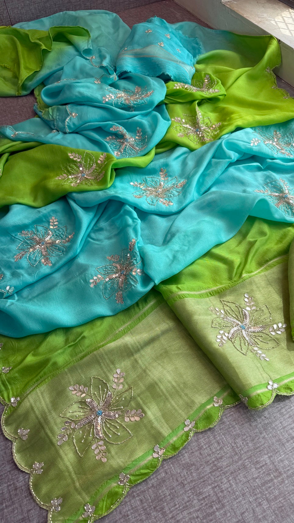 Pure munga silk Saree
