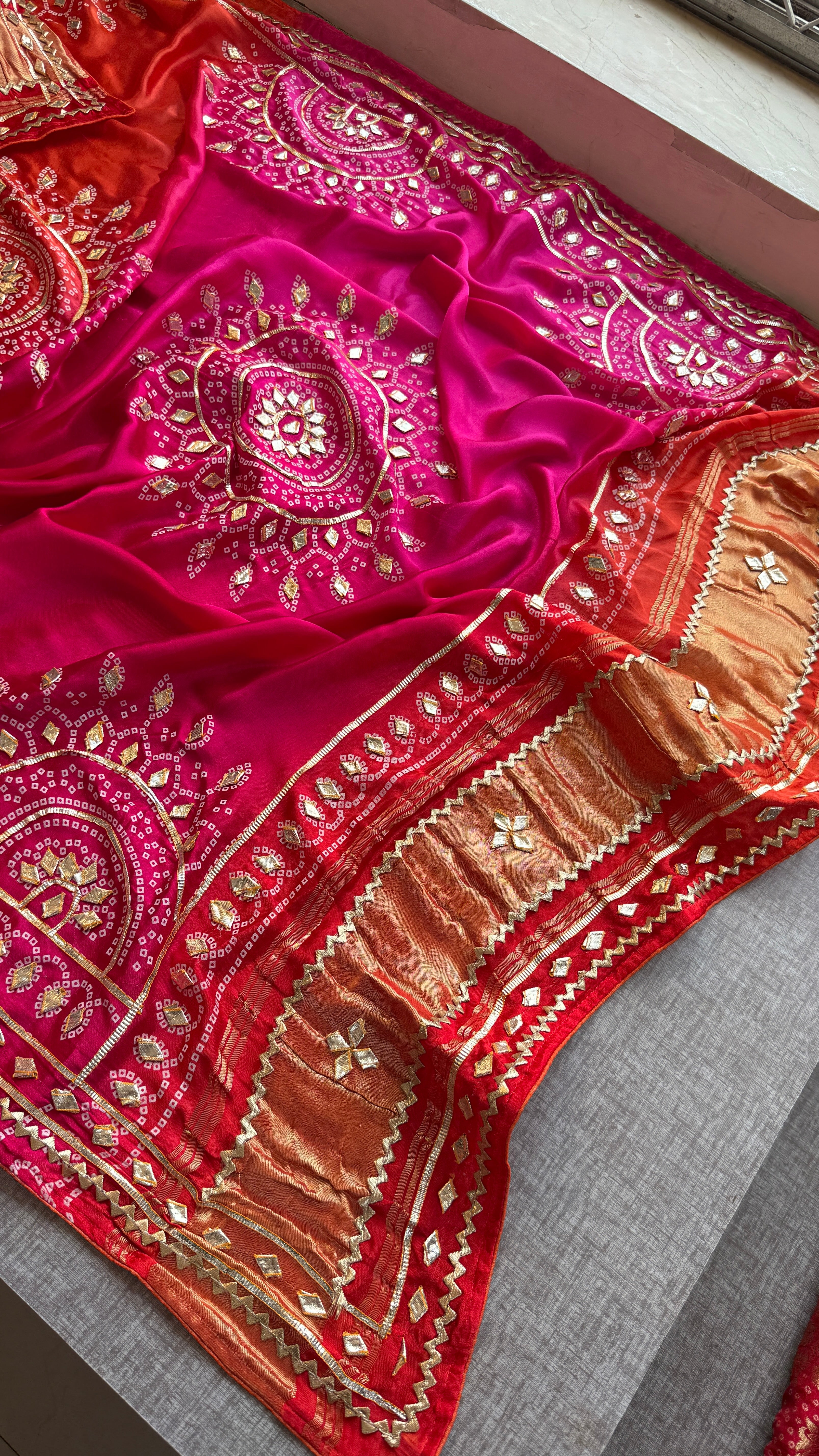 Pure Gajji Silk  Dupatta