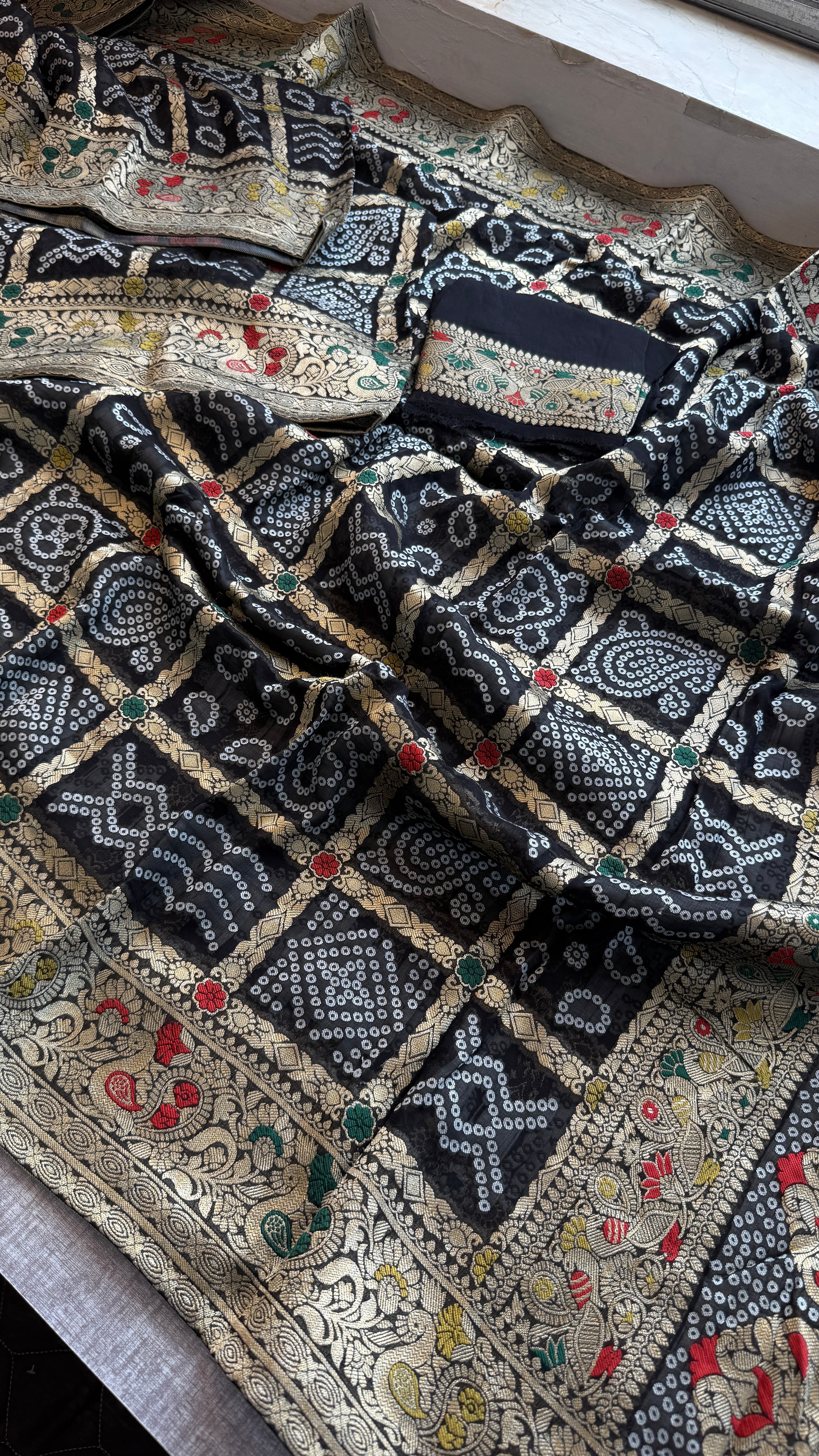 Khaddi Georgette Banarasi Saree