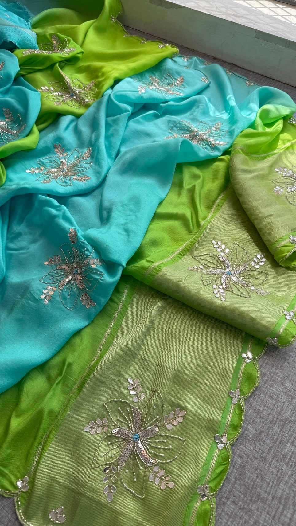 Pure munga silk Saree
