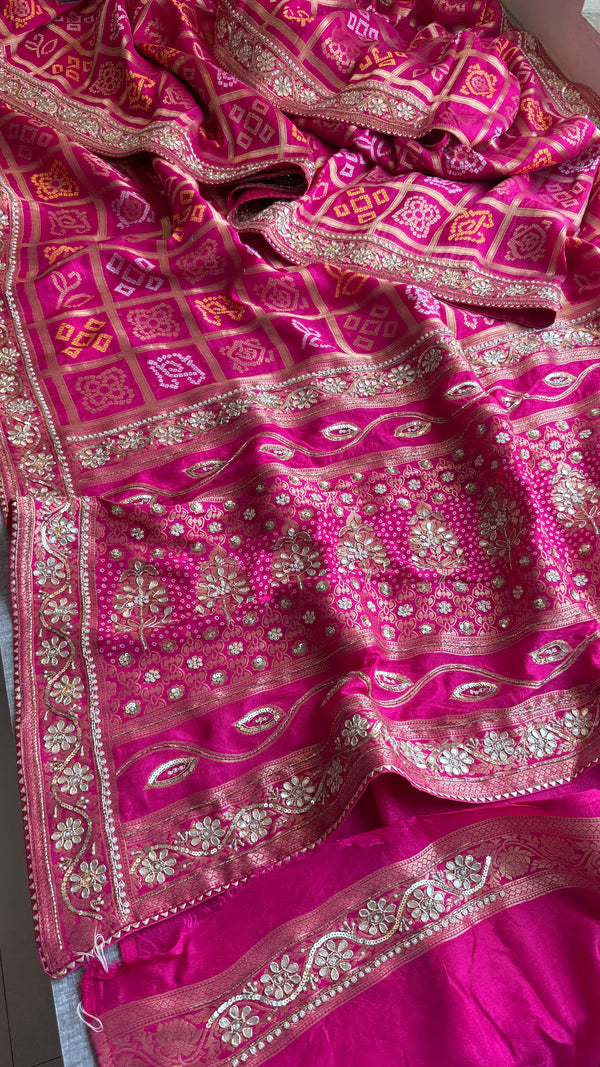 Pure Soft Munga Silk banarasi saree