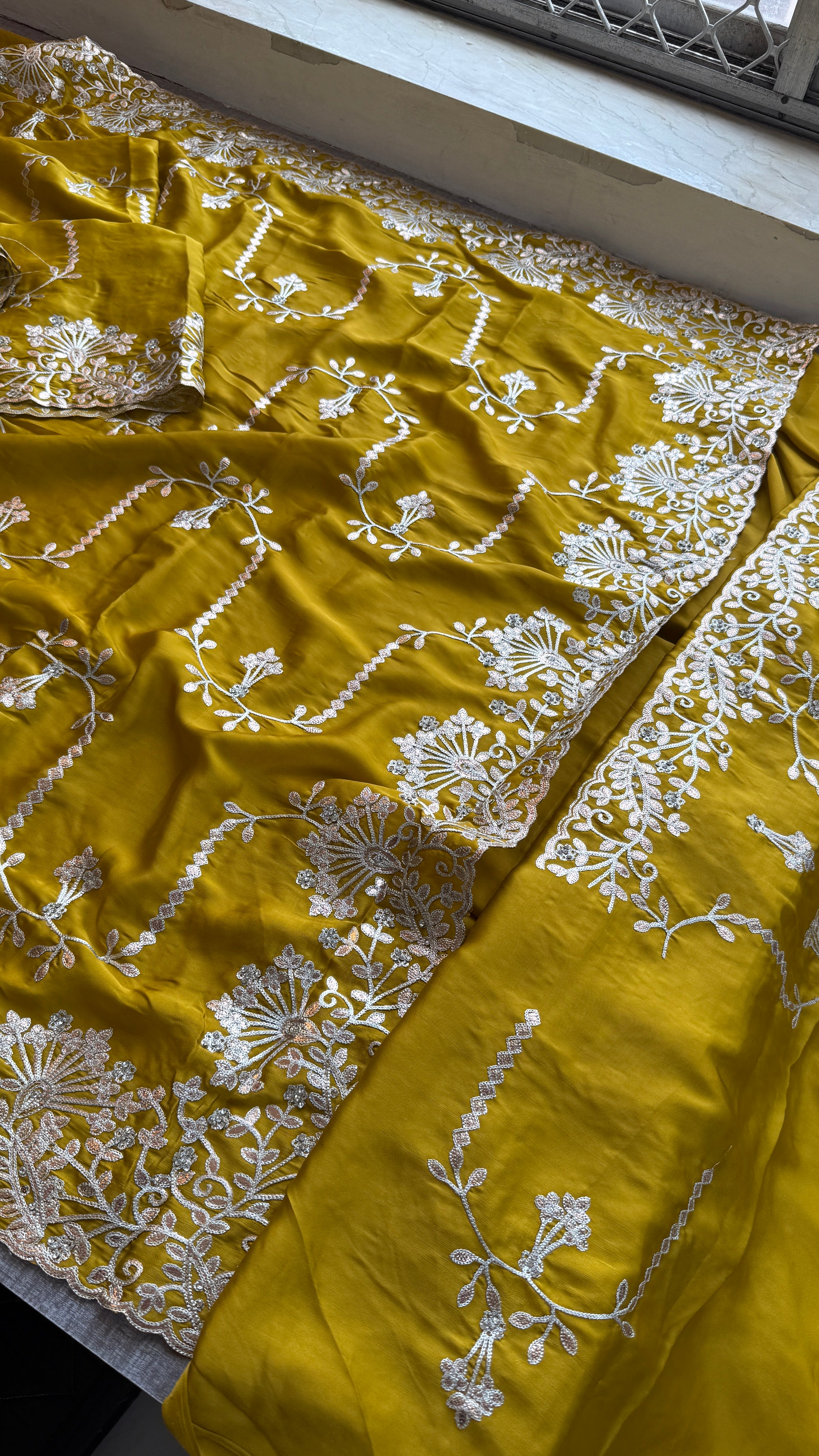 Pure Satin Silk Saree