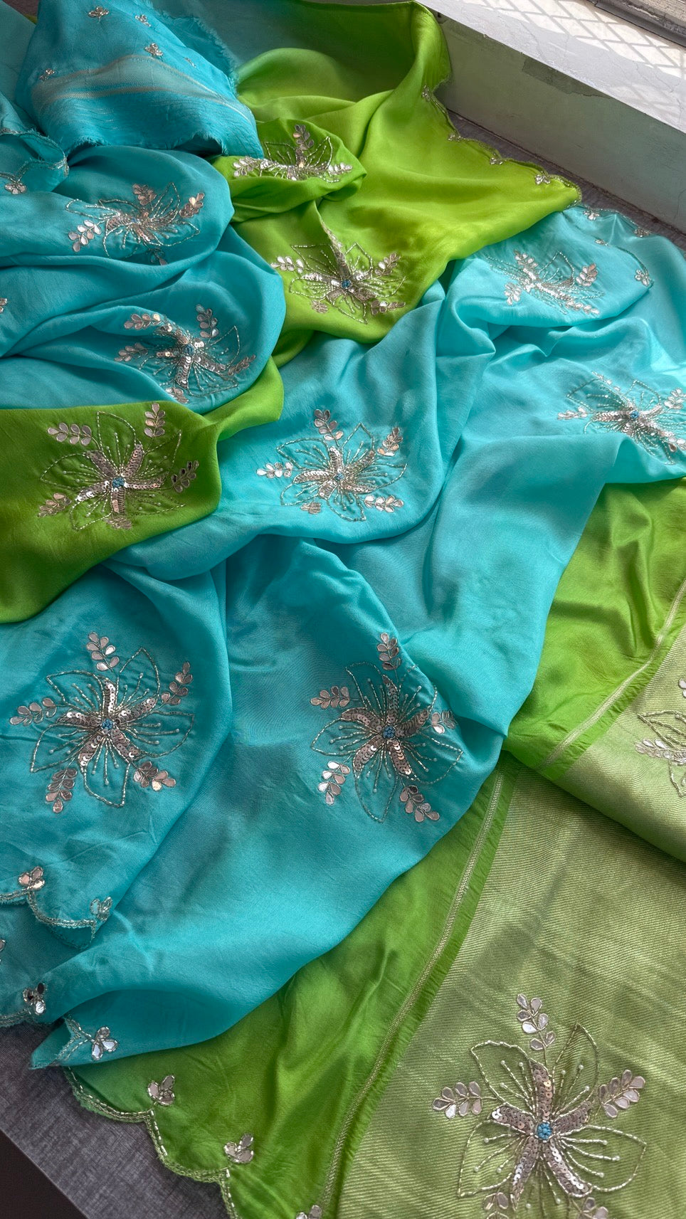 Pure munga silk Saree