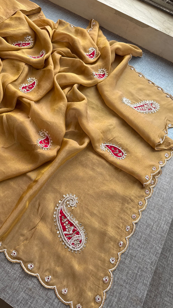 Ethereal Elegance in Cosmo Silk by Nimbari Jaipur