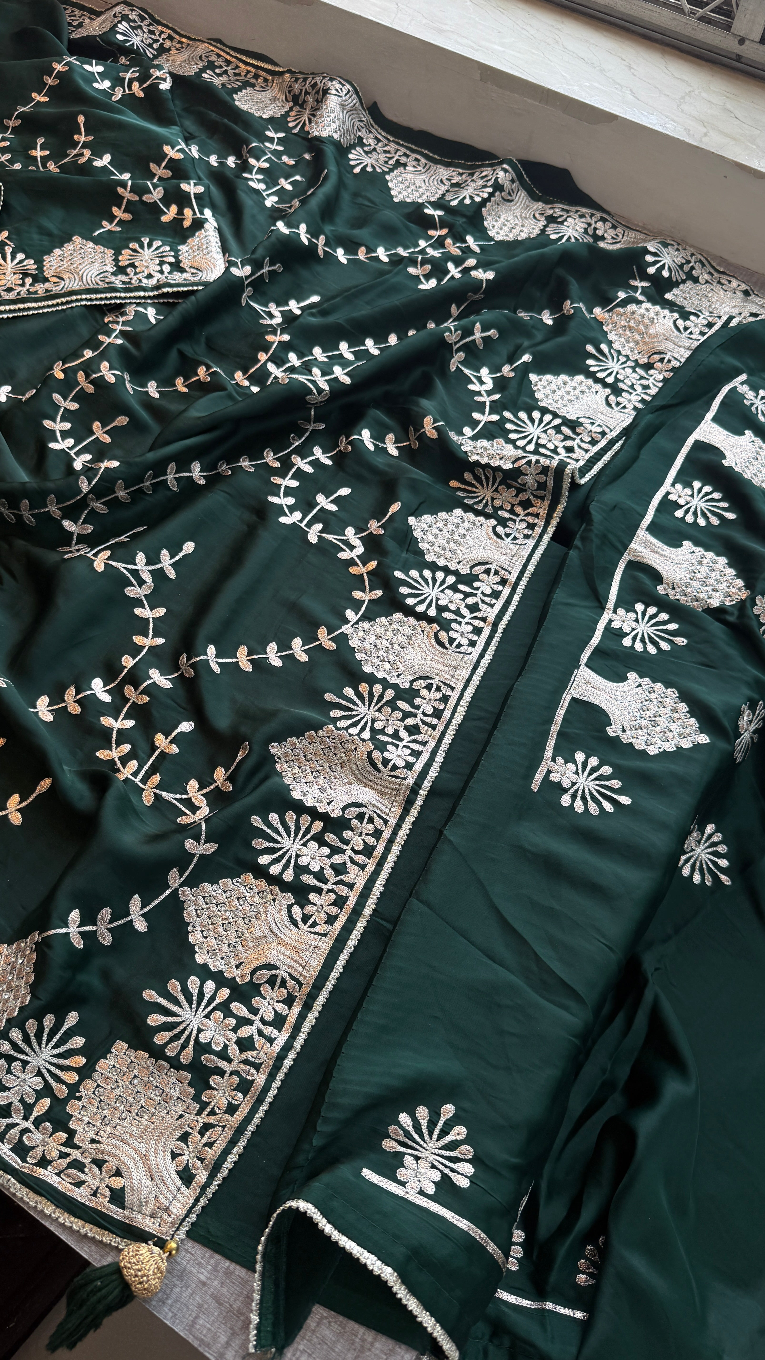 Pure Satin Silk Saree