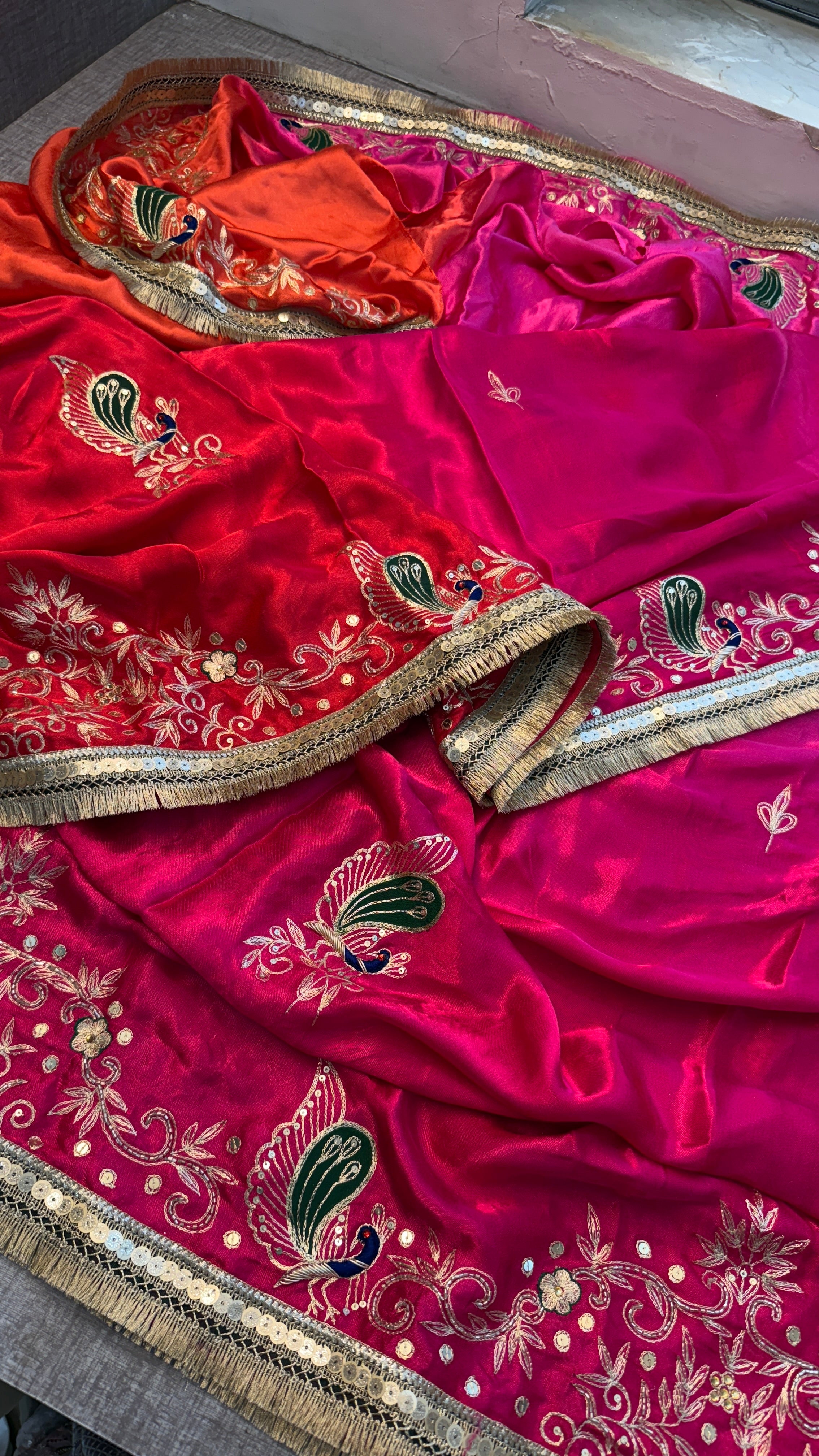 Pure Gajji Silk saree