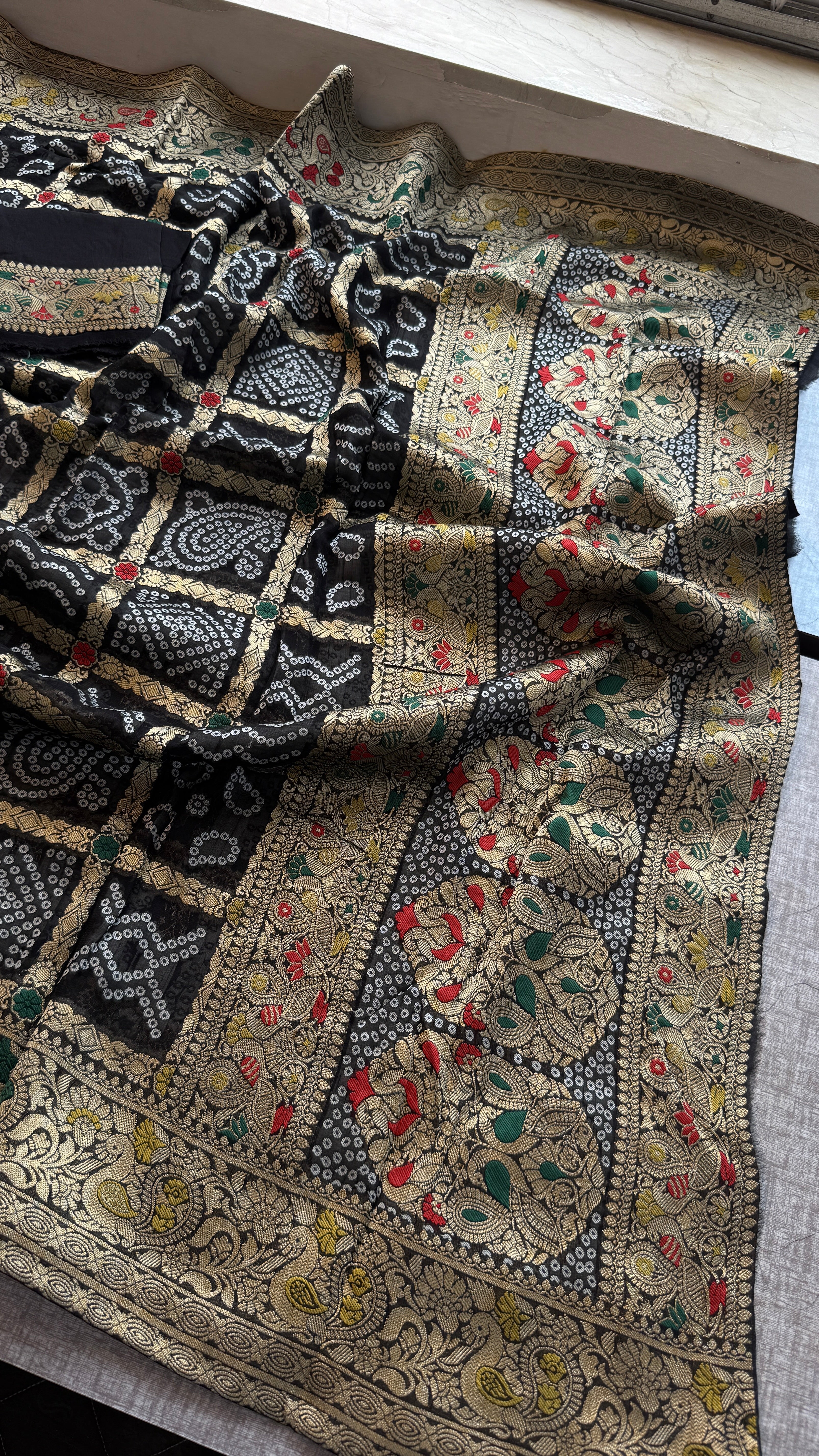Khaddi Georgette Banarasi Saree