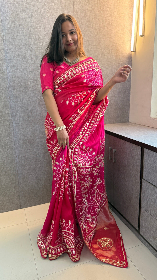 Premium Russian Silk Hand Weaving Saree with Intricate Zari Work – Festive & Wedding Collection