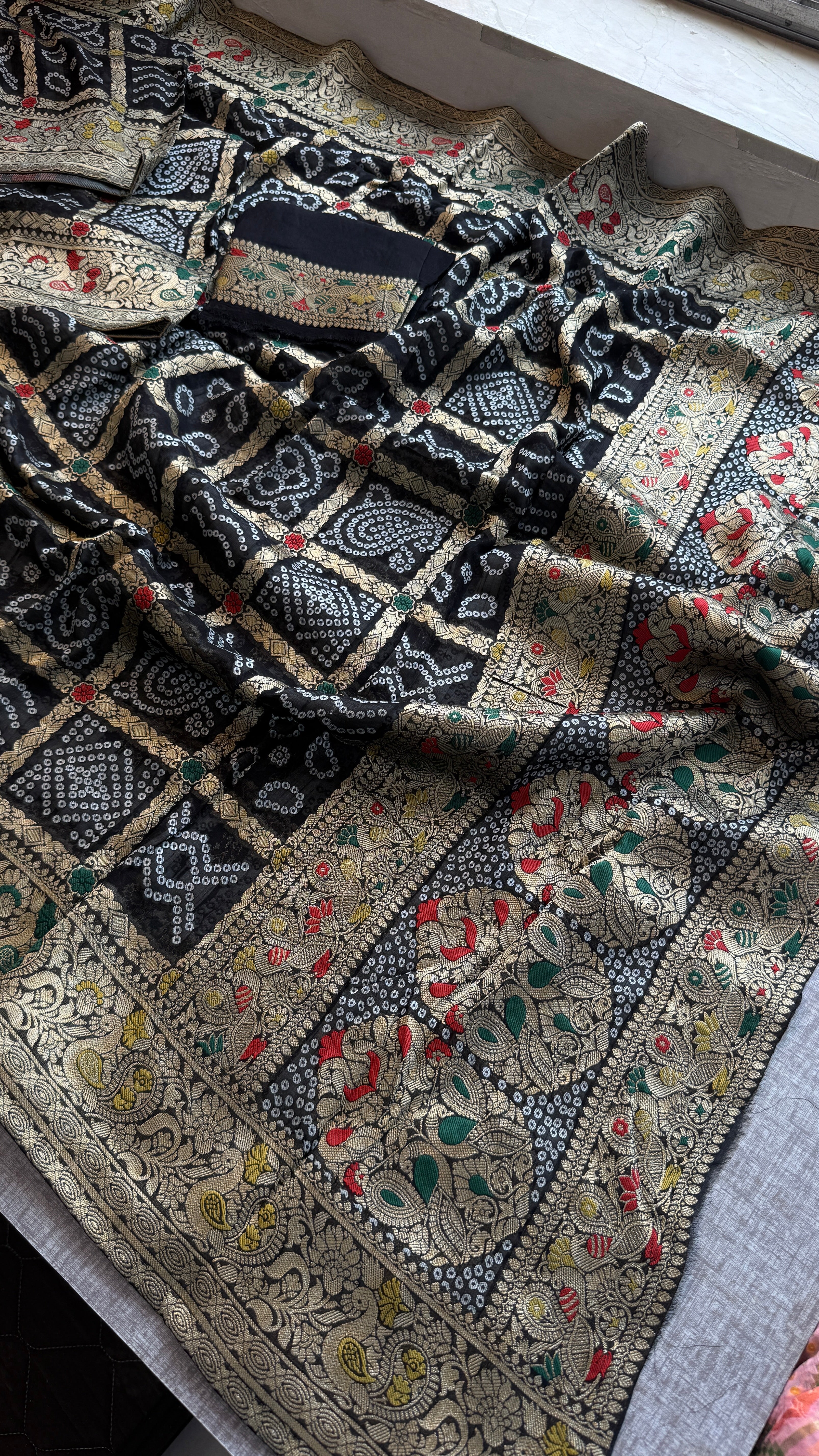 Khaddi Georgette Banarasi Saree