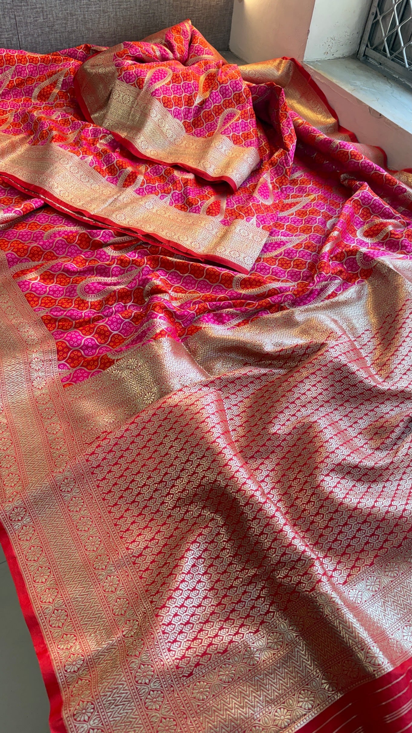 Soft Munga Silk Meena Banarasi Weaving Saree – Classic Royal Banarasi Elegance