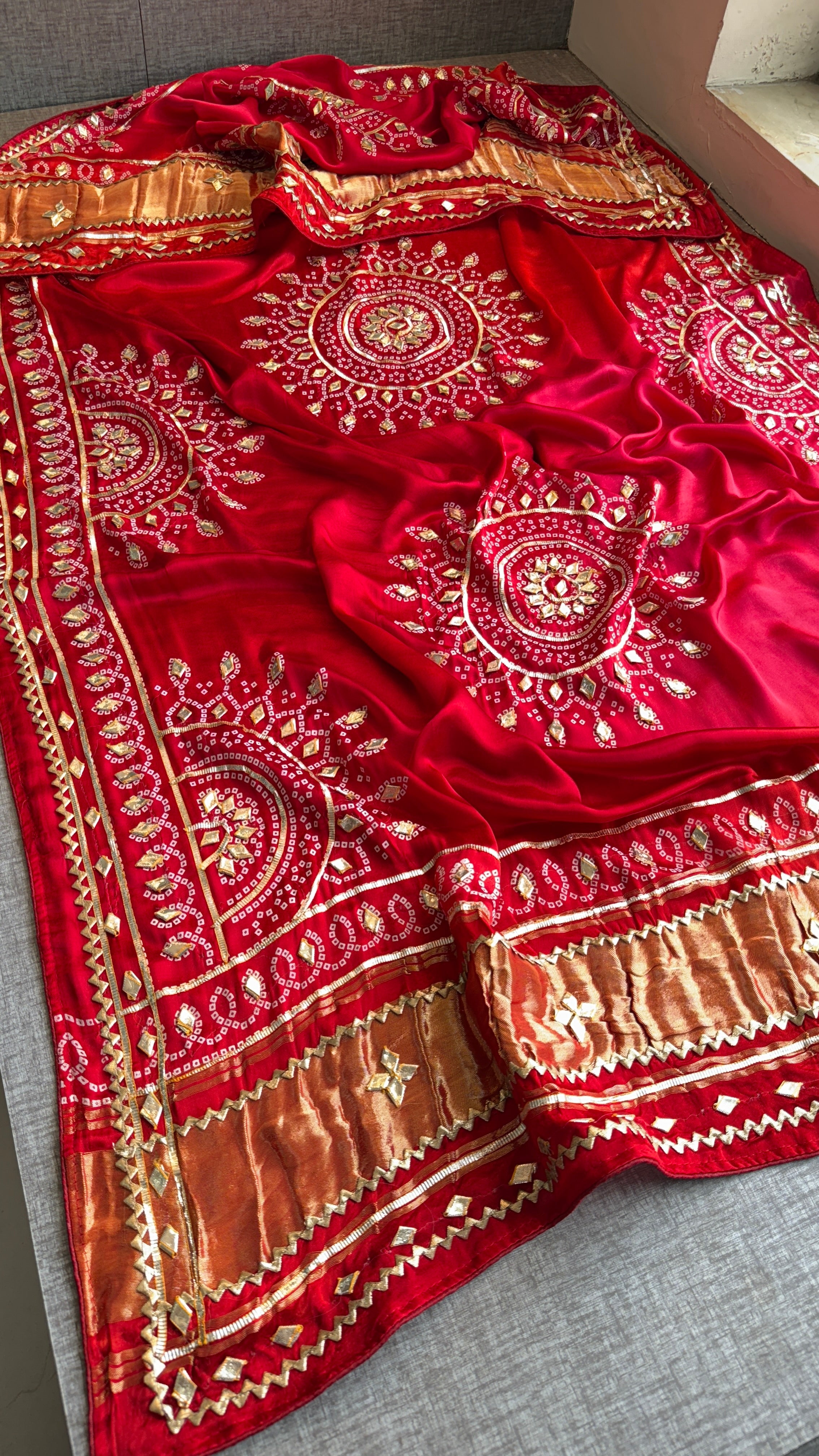 Pure Gajji Silk  Dupatta