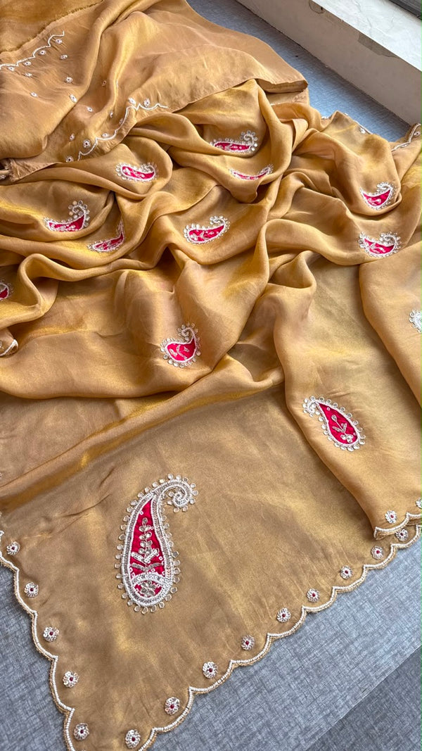 Ethereal Elegance in Cosmo Silk by Nimbari Jaipur