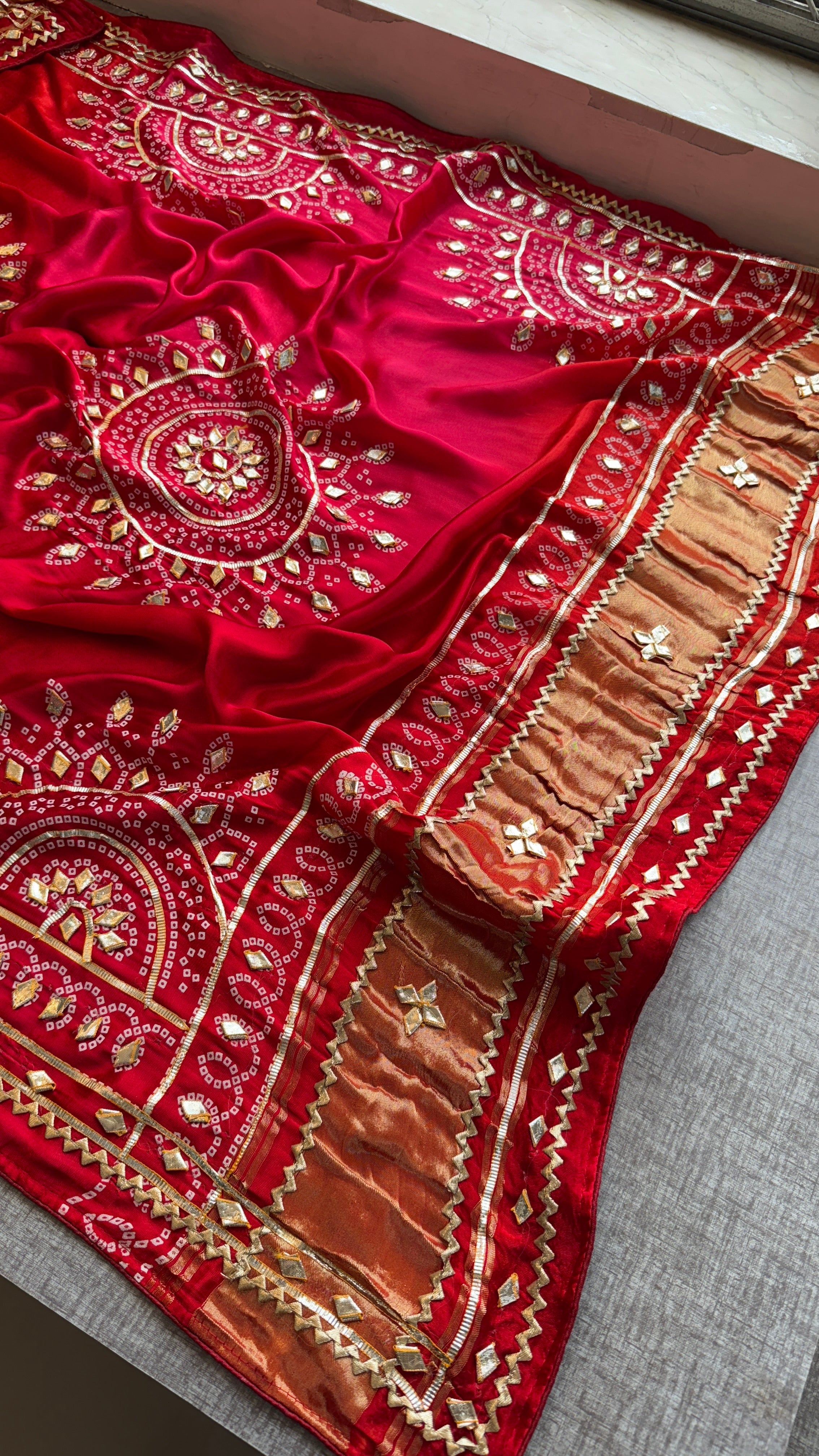 Pure Gajji Silk  Dupatta