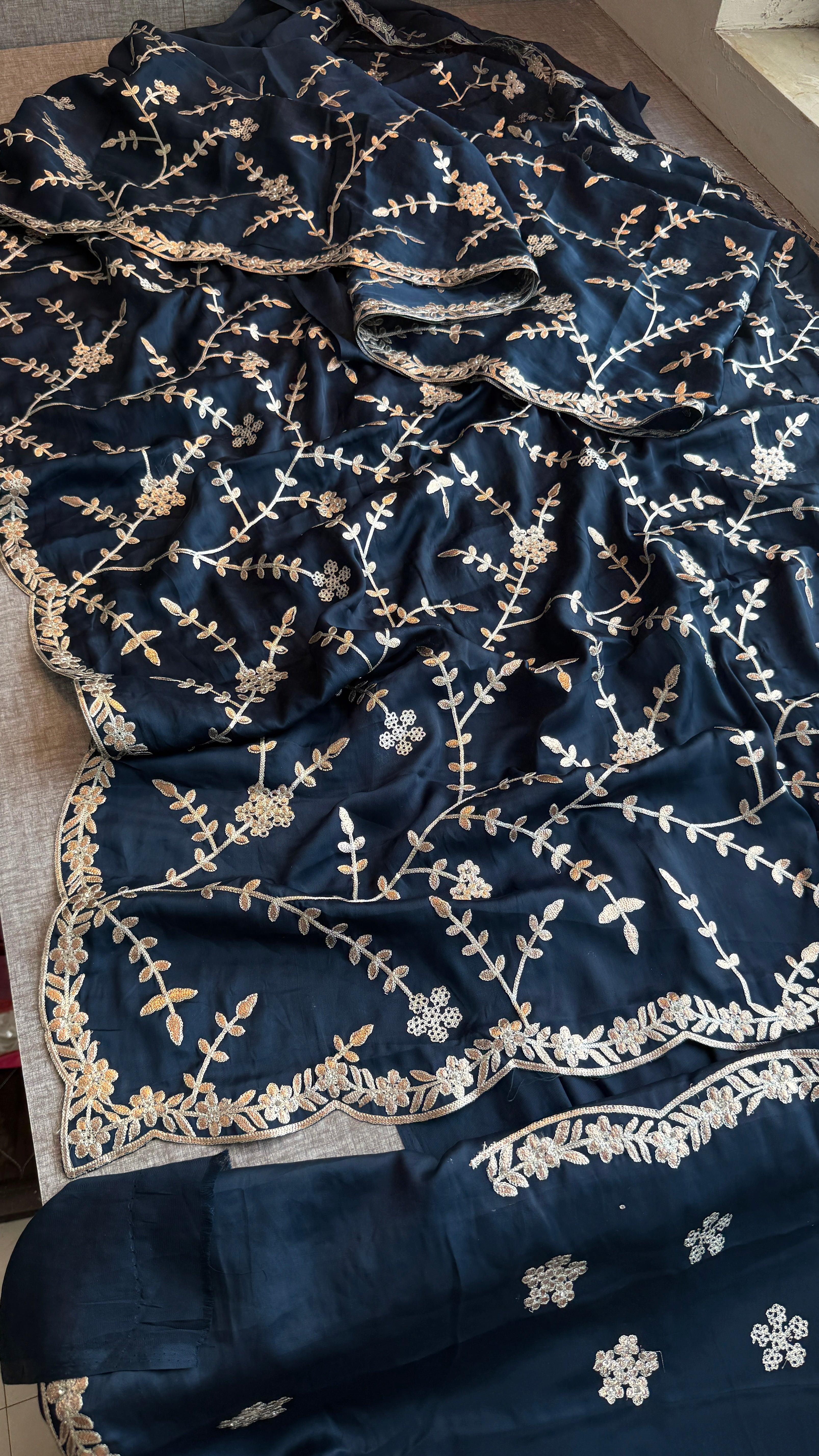 Pure Satin Silk Saree