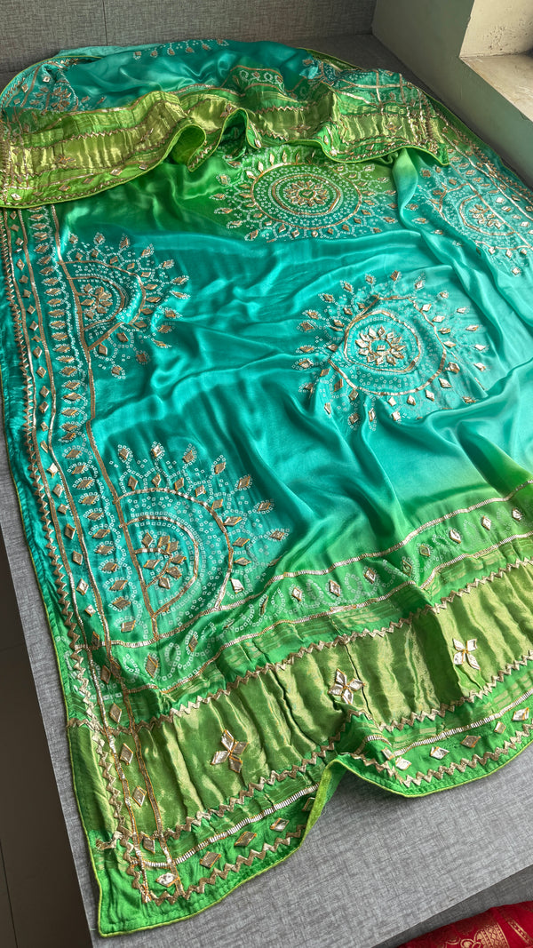 Pure Gajji Silk  Dupatta
