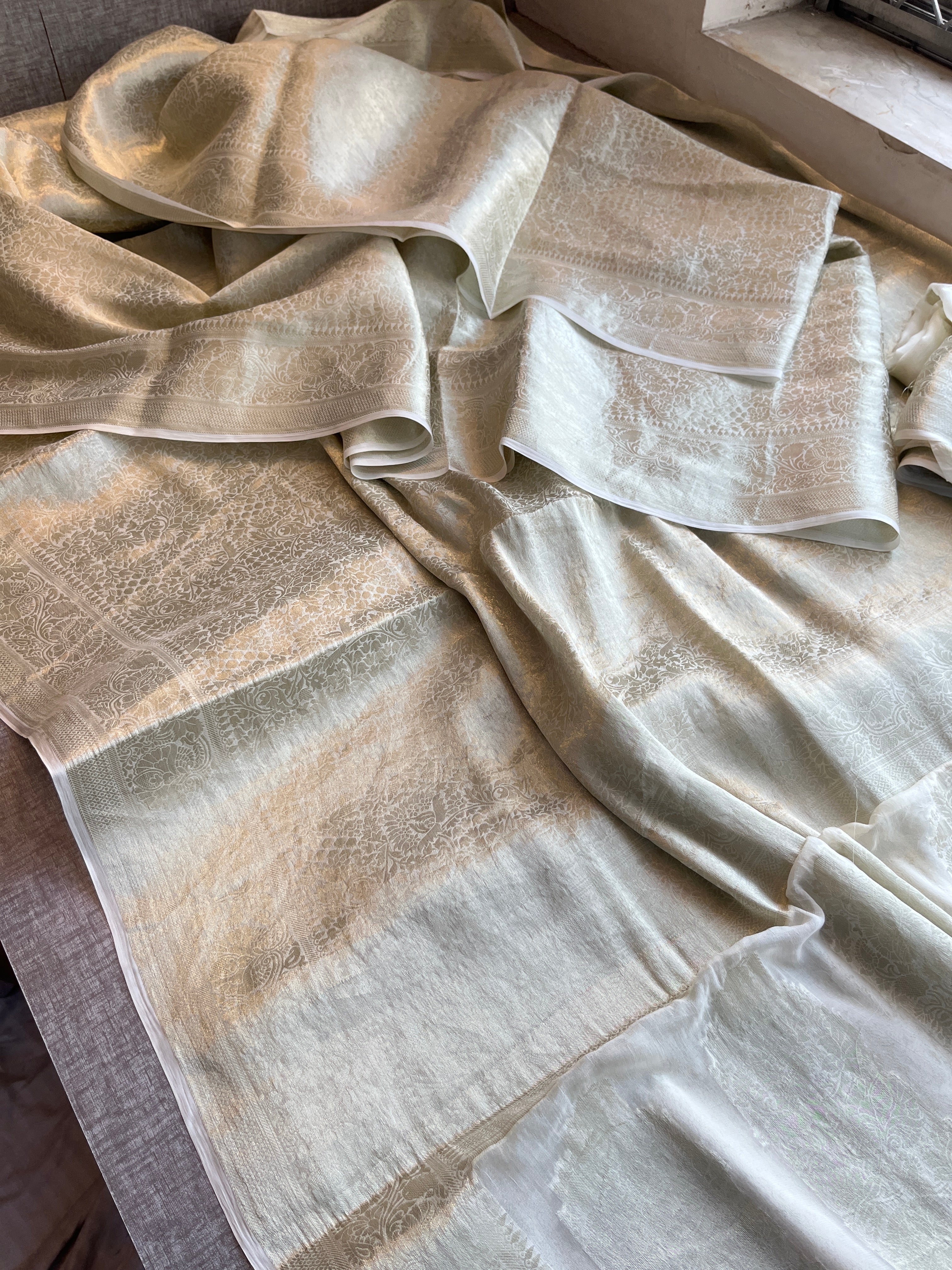 Pure Khaddi Georgette Saree