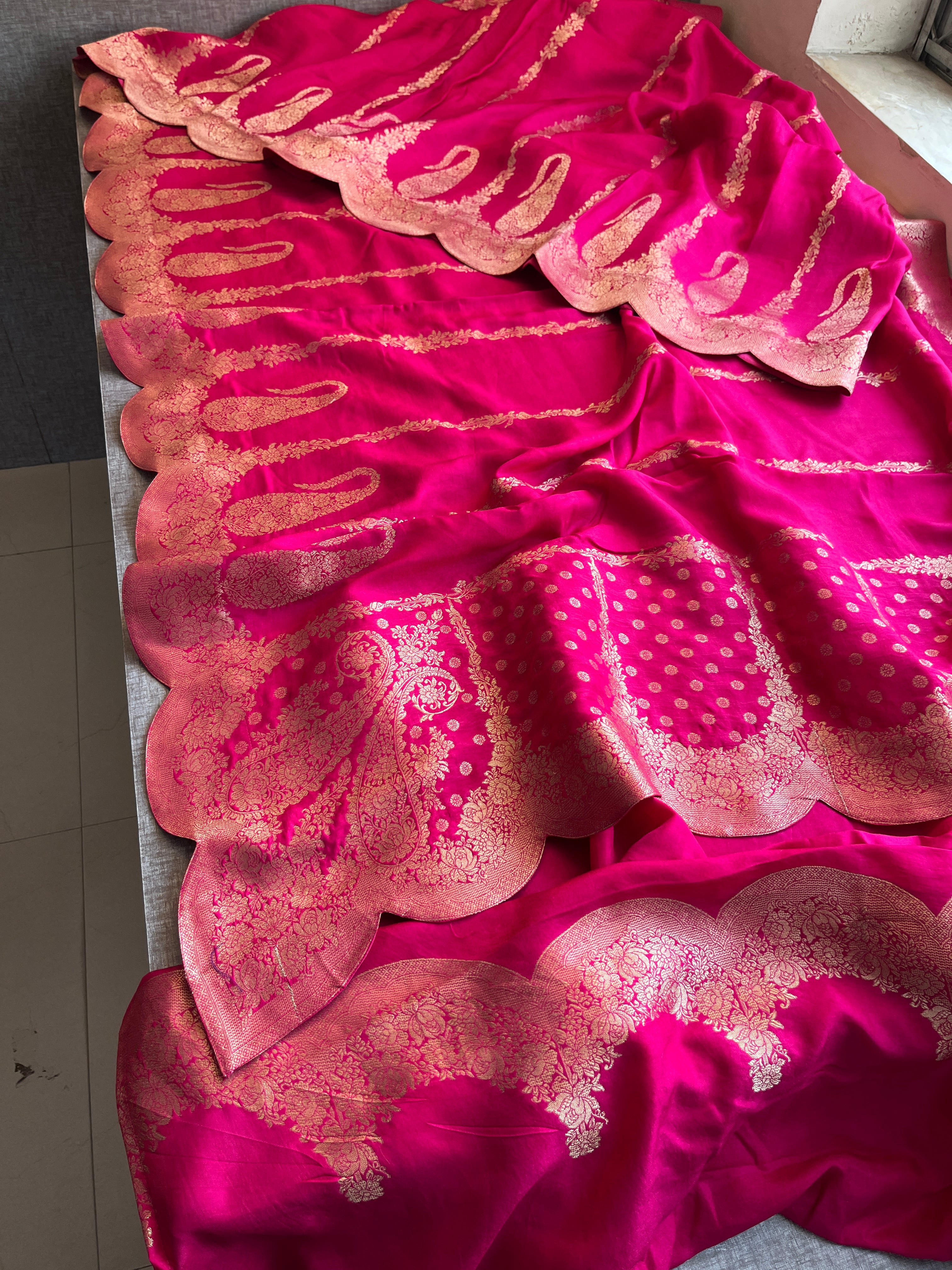 Munga Silk Banarasi Saree