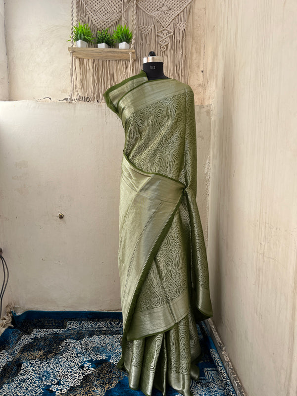 Pure Khaddi Georgette Saree