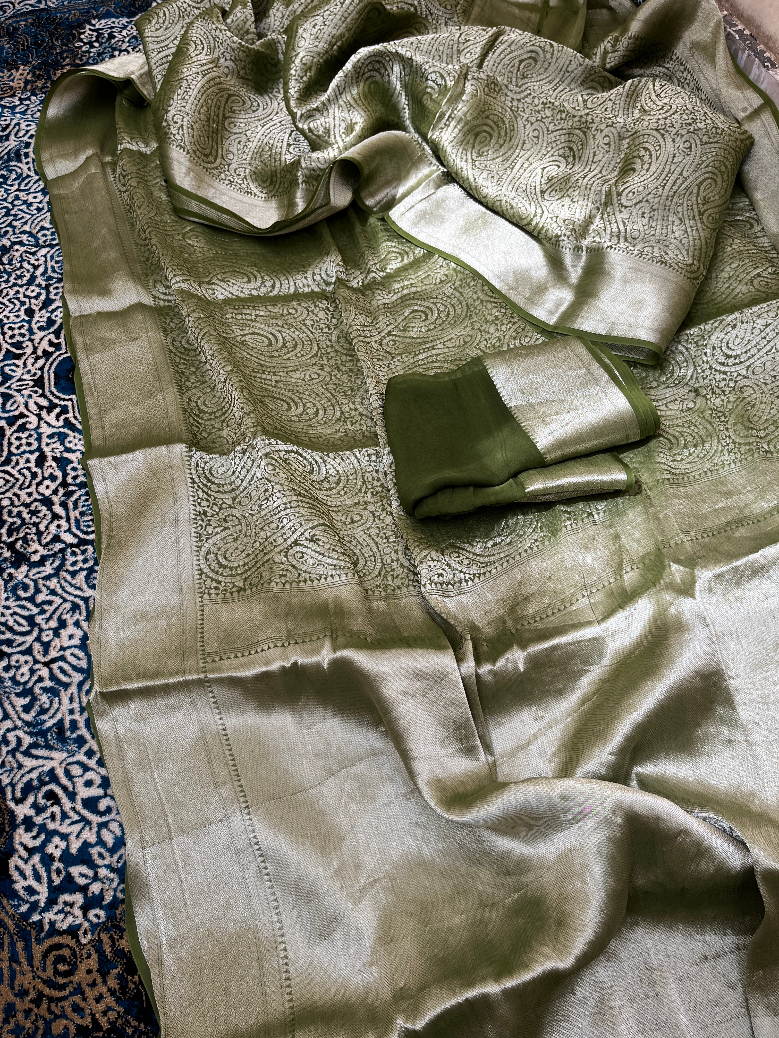 Pure Khaddi Georgette Saree