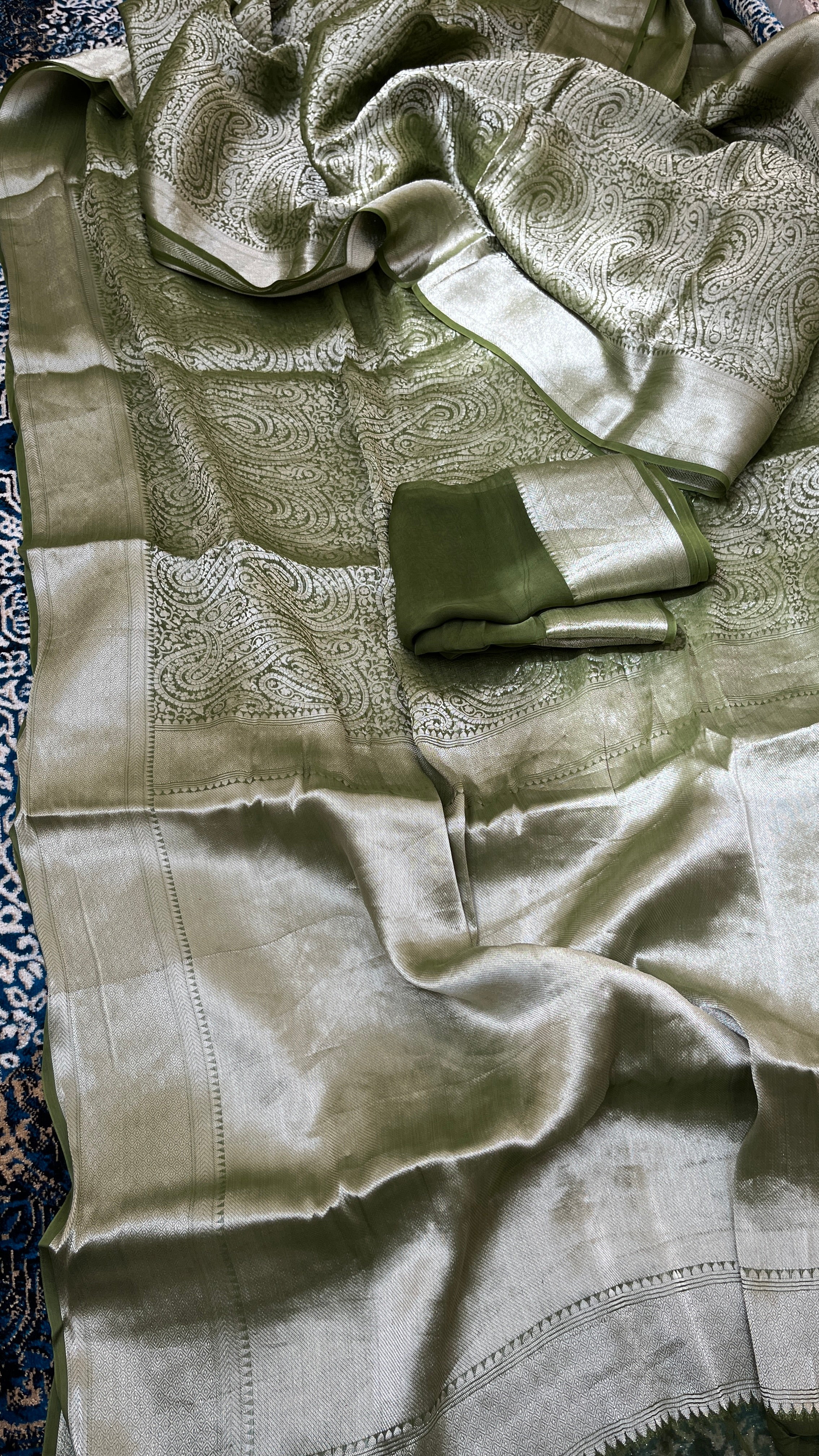Pure Khaddi Georgette Saree