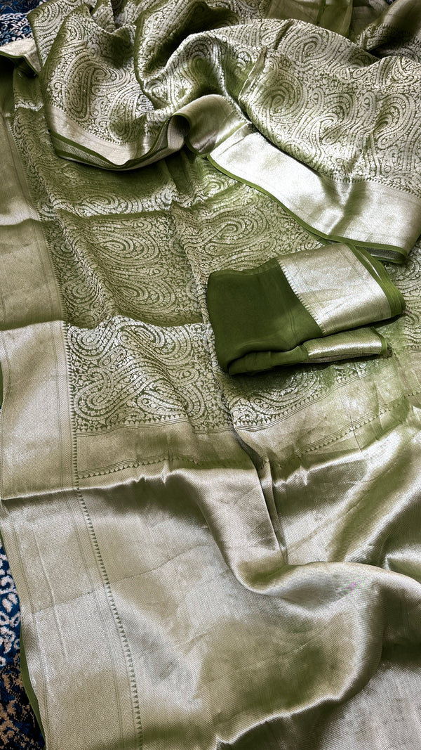 Pure Khaddi Georgette Saree