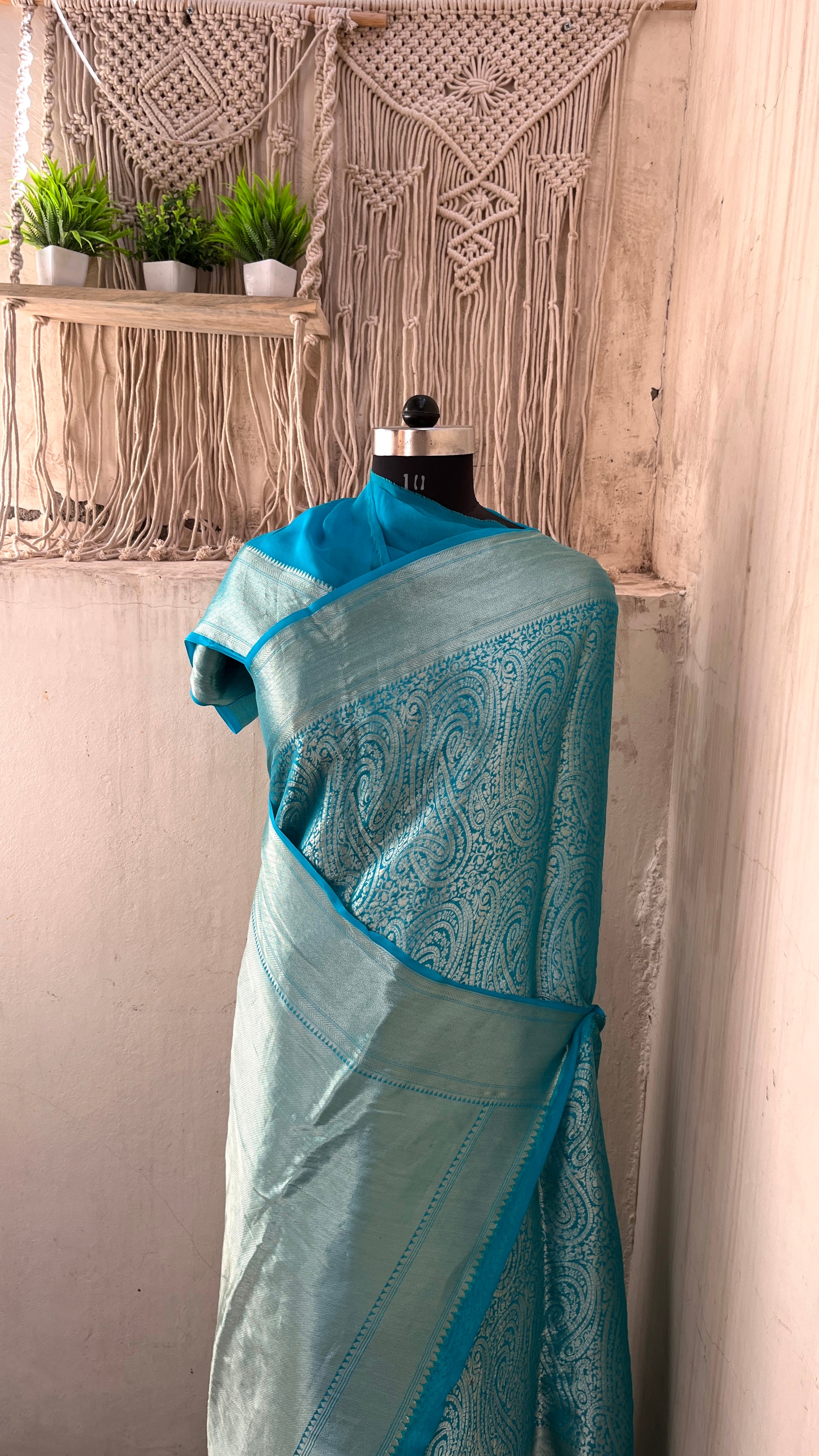 Pure Khaddi Georgette Saree
