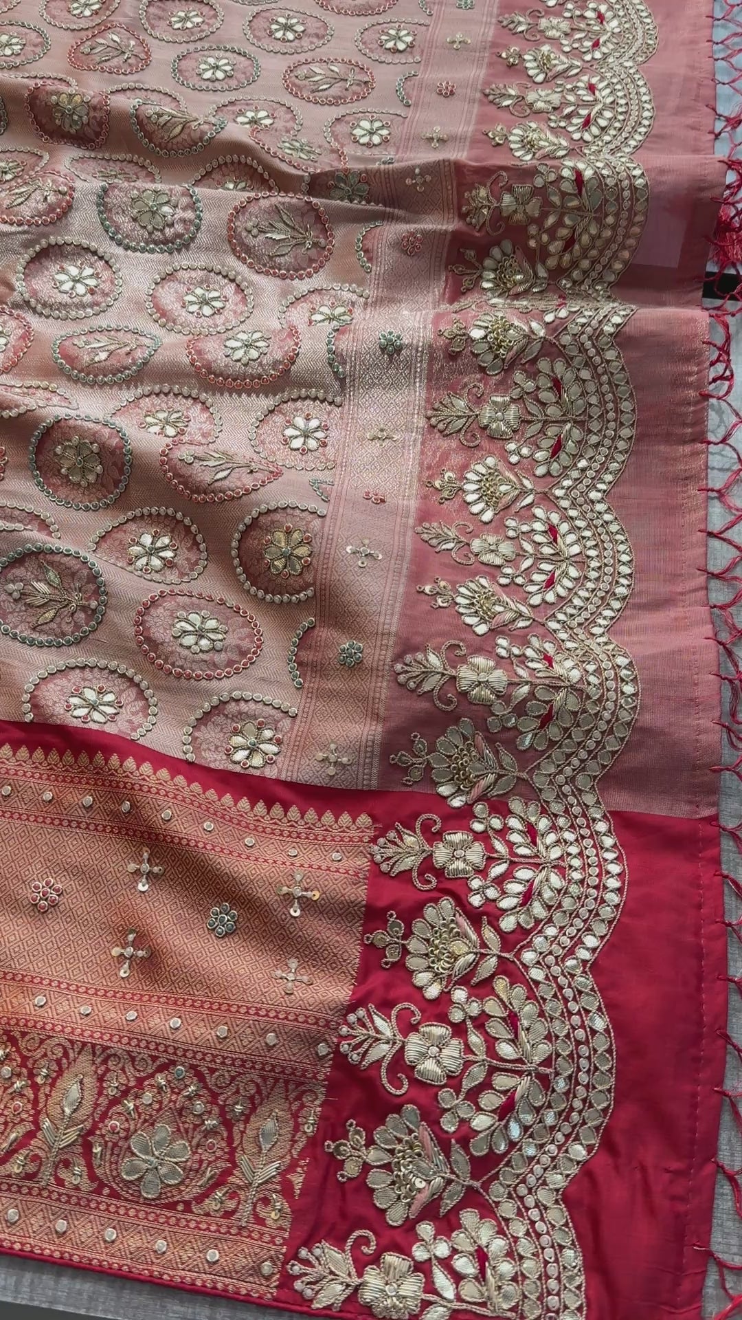 Kanjivaram meena banarasi weaving silk saree