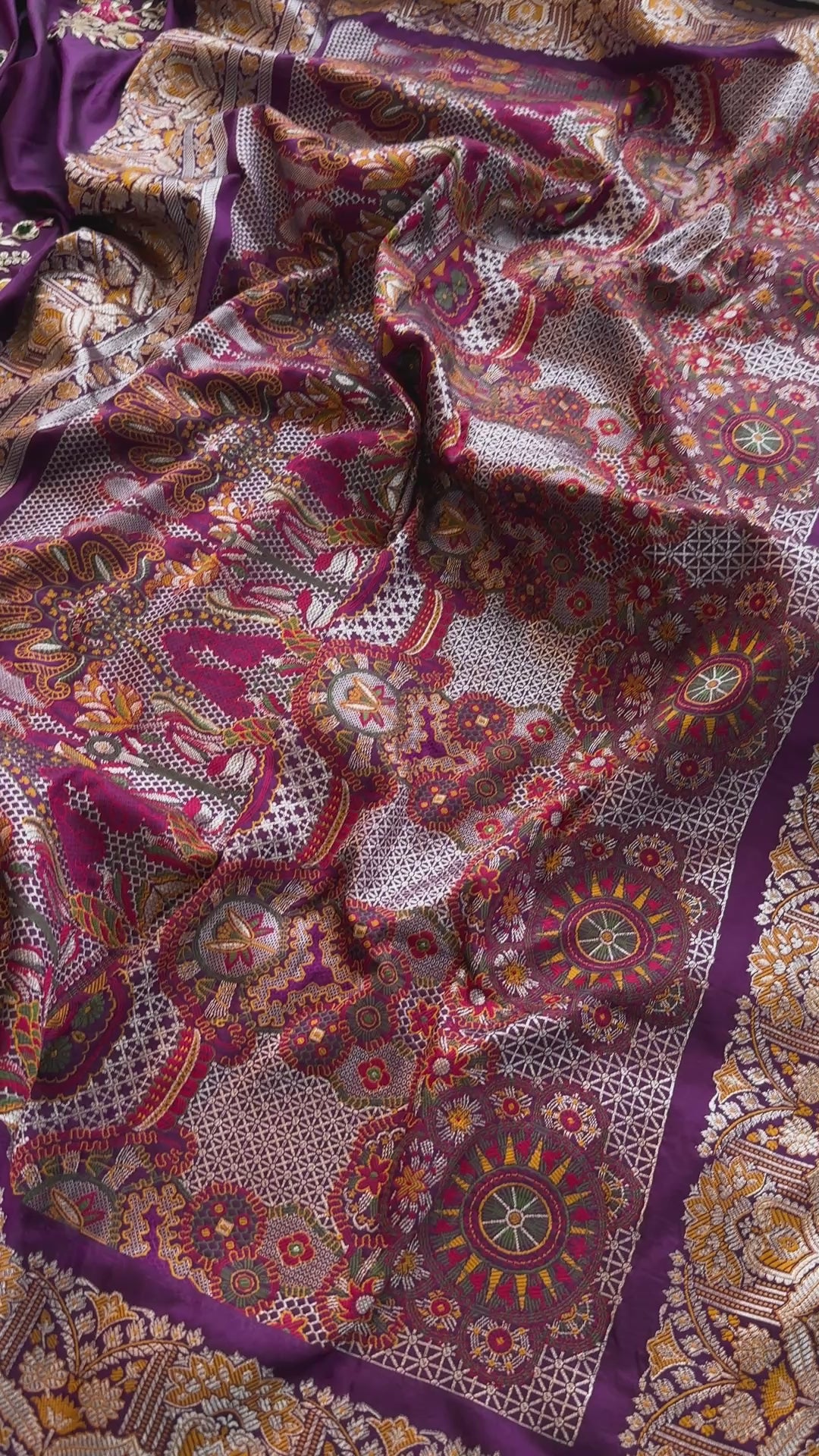 Pure Soft Munga silk Banarasi Saree