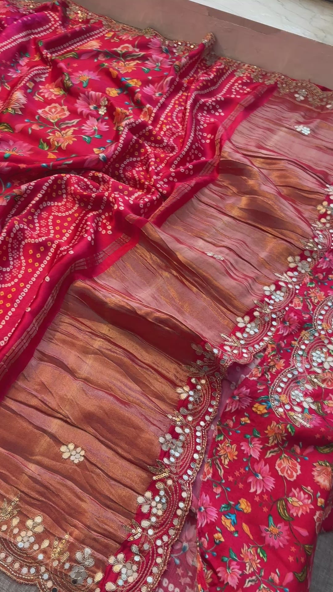 Pure Gajji Silk Handwoven Saree